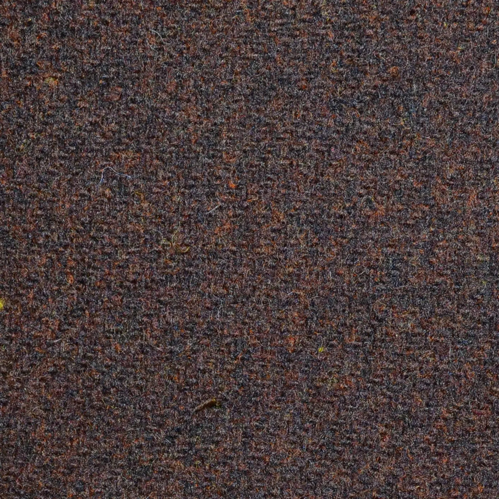 Dark Brown Marl Lambswool Tweed