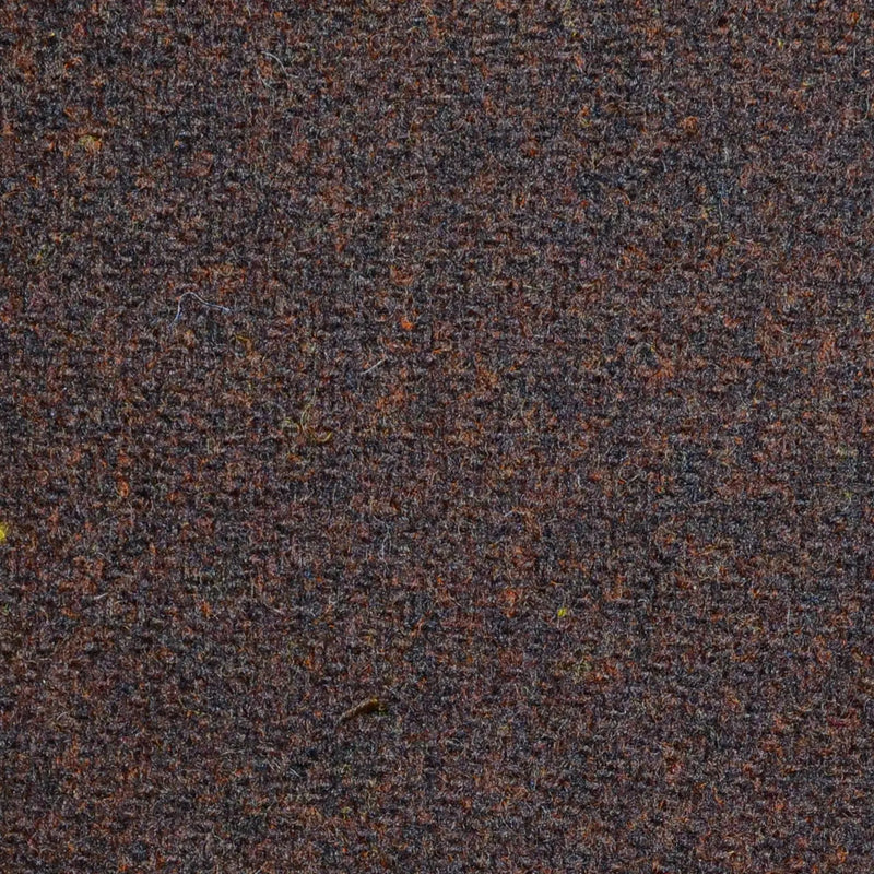 Dark Brown Marl Lambswool Tweed