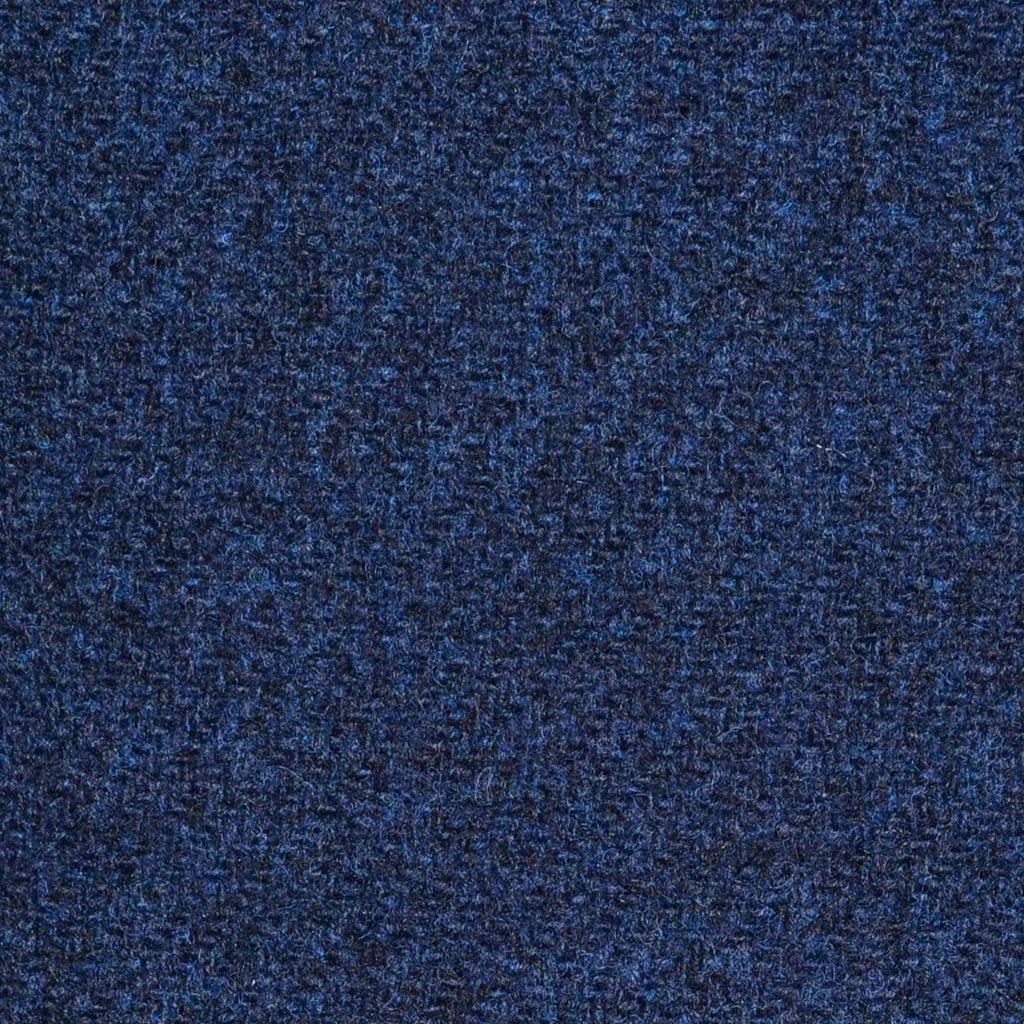 Bright Navy Blue Marl Lambswool Tweed