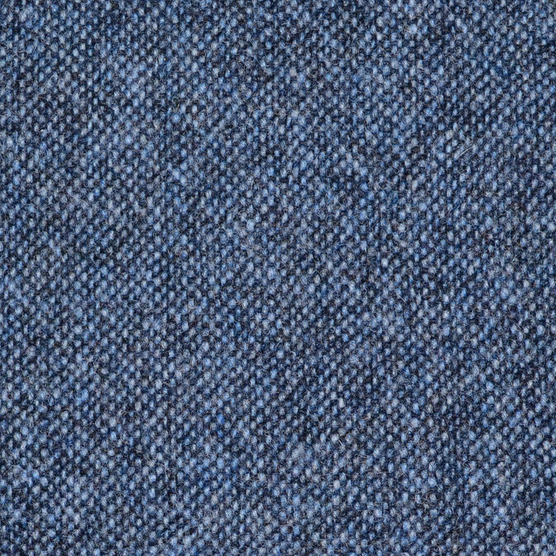 Denim Blue Donegal Lambswool Tweed