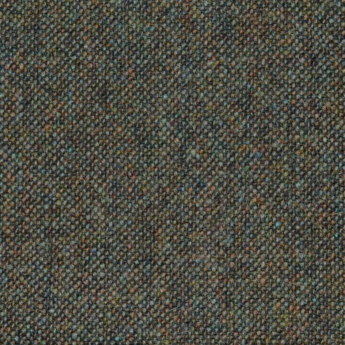 Moss Green Salt & Pepper Donegal Lambswool Tweed