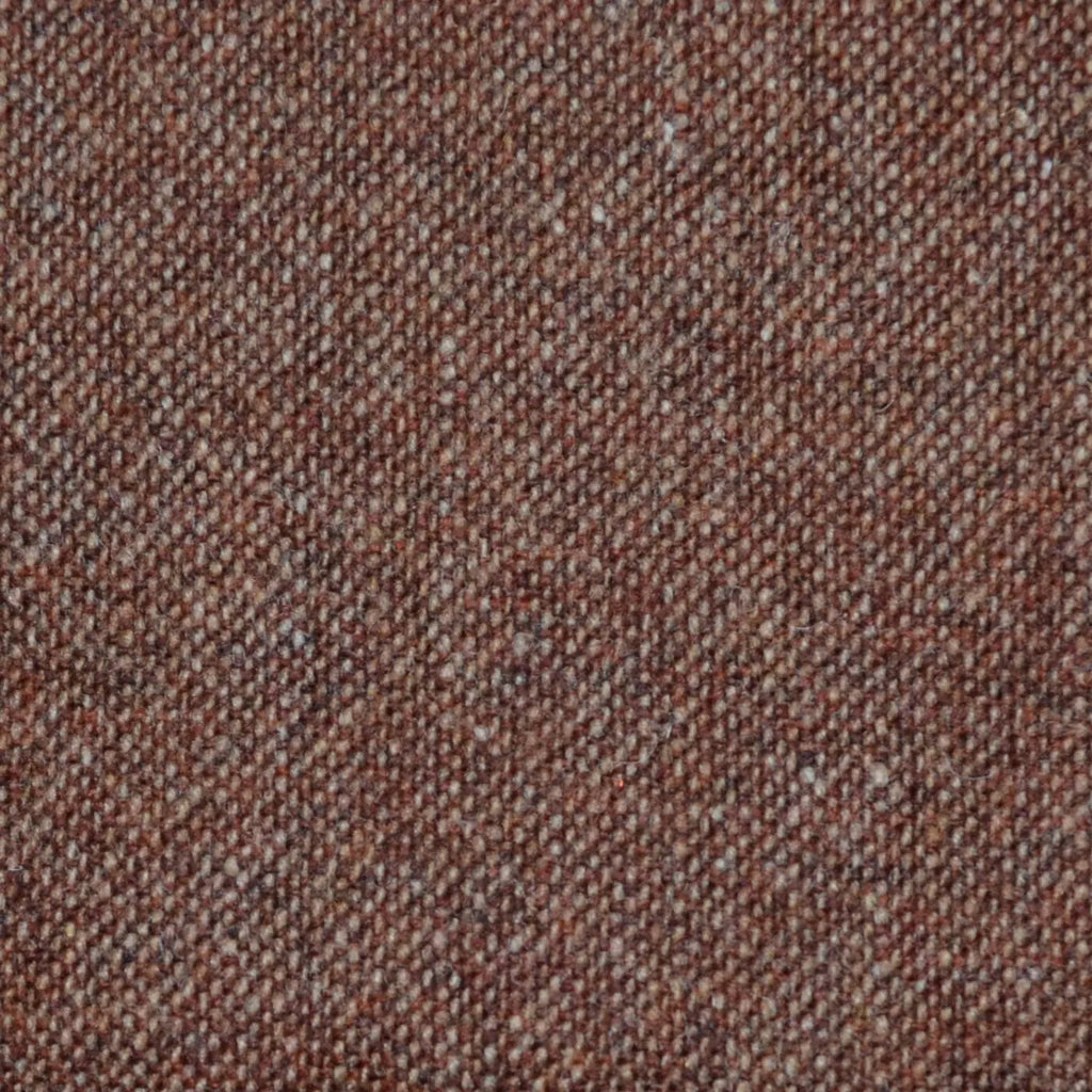 Burnt Orange Donegal Lambswool Tweed