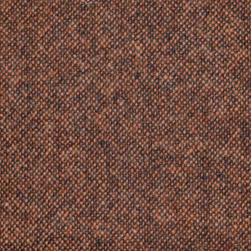Ginger Brown Donegal Lambswool Tweed