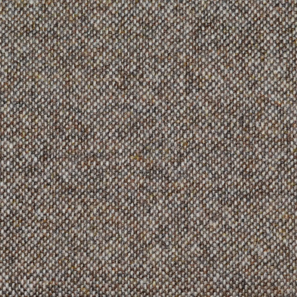 Light Brown Salt & Pepper Donegal Lambswool Tweed