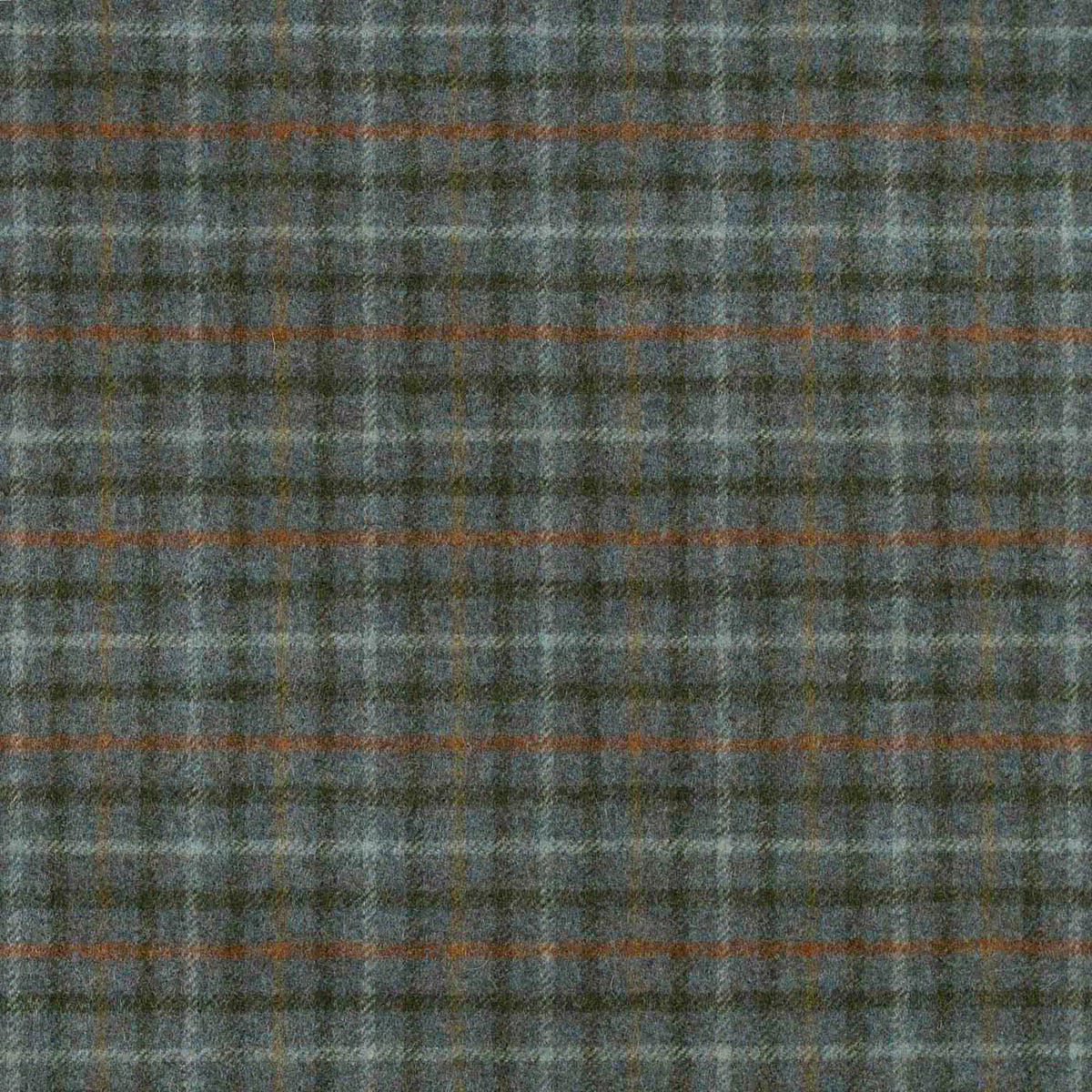Blue with Green, Blue & Pink Plaid Check Coating