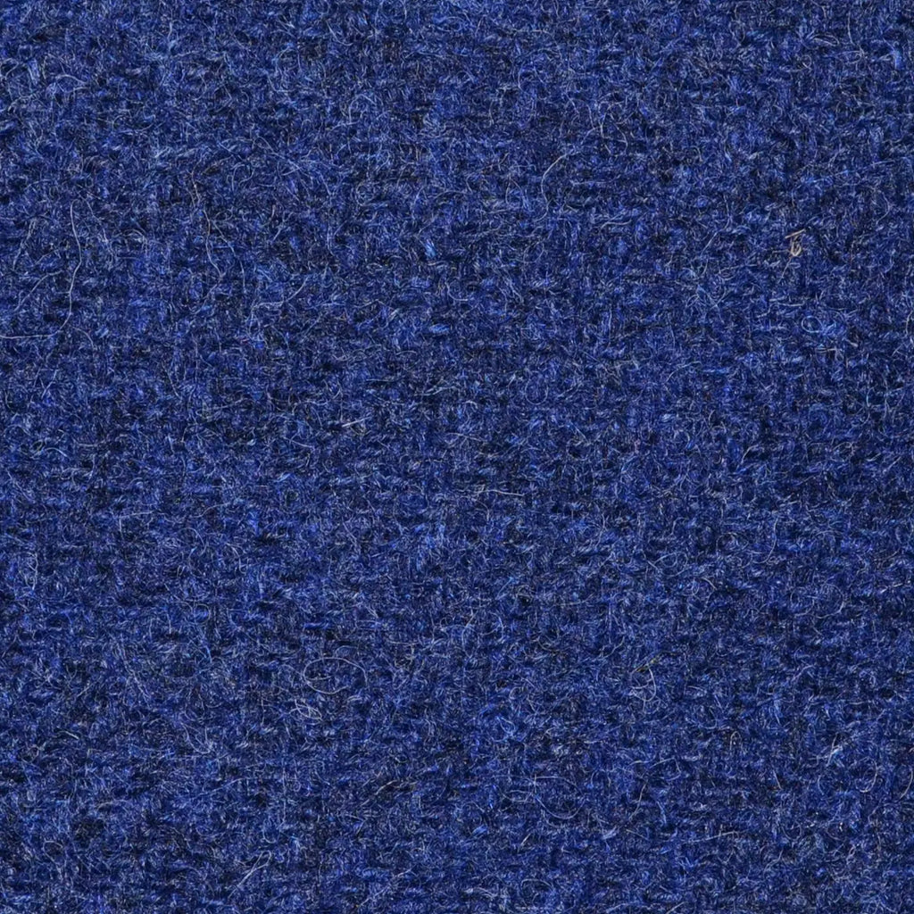 Bright Navy Blue Marl Shetland Tweed