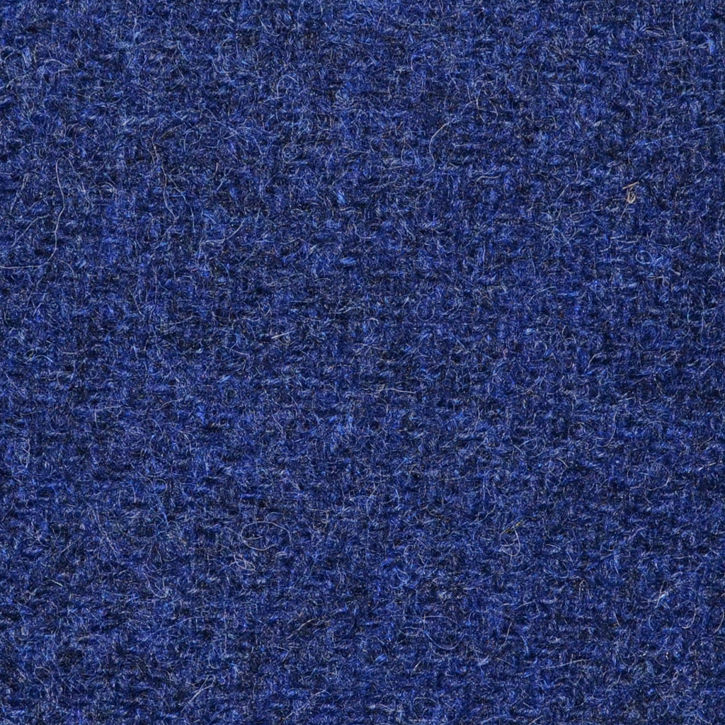 Bright Navy Blue Marl Shetland Tweed