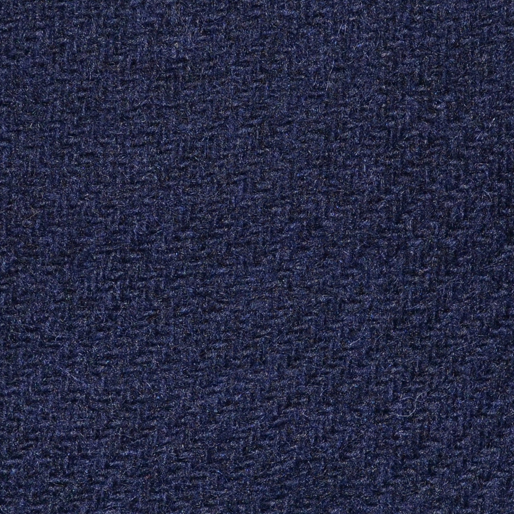 Dark Navy Blue Marl Shetland Tweed