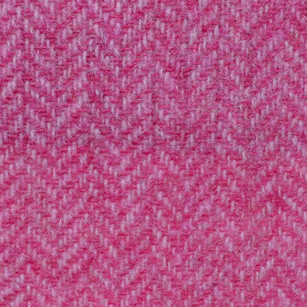Pink Herringbone Shetland Tweed