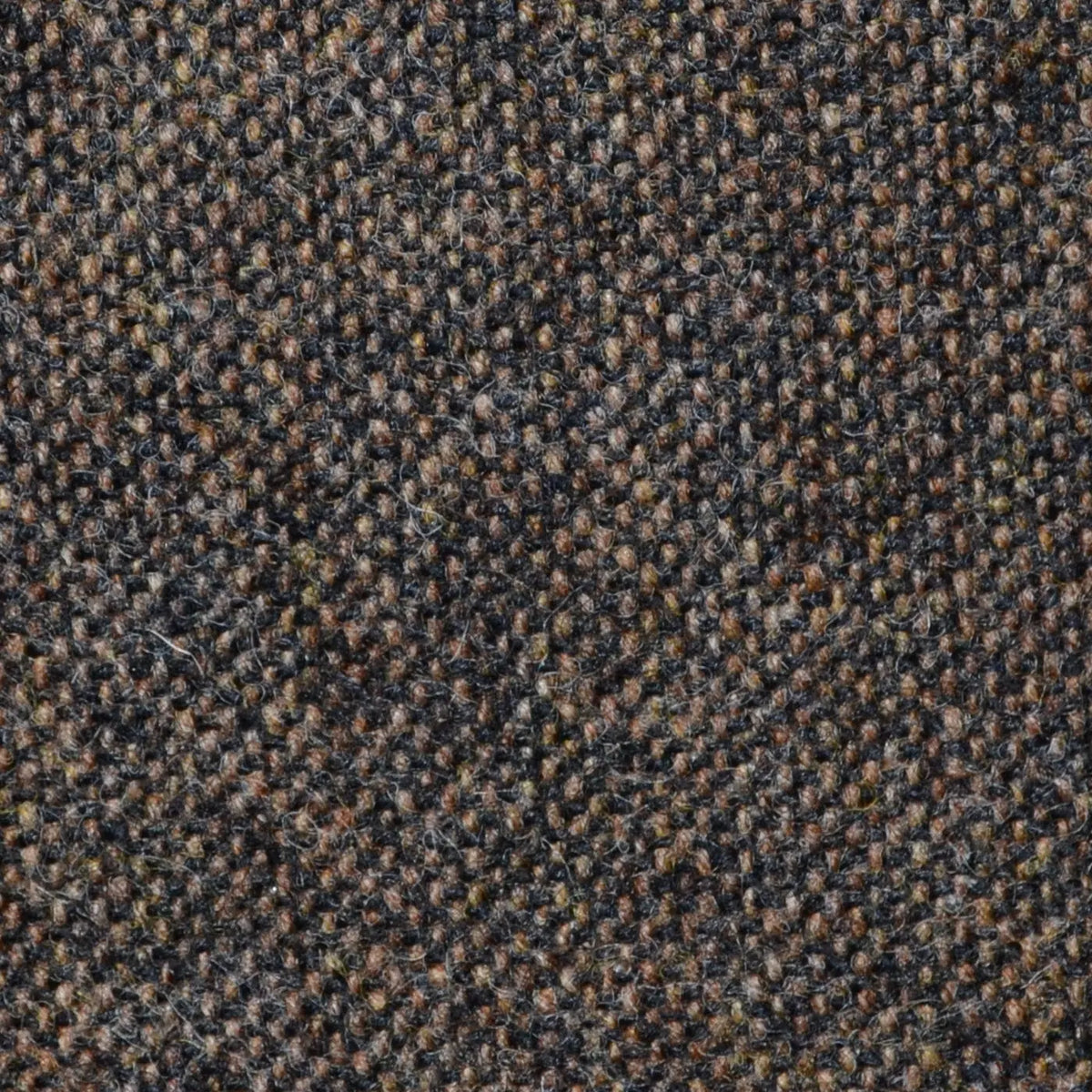 Dark Brown Salt & Pepper Donegal Shetland Tweed