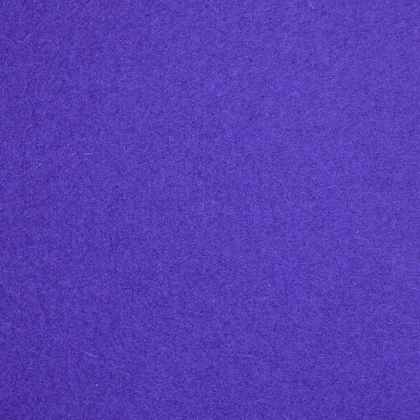 Purple Melton Wool Coating