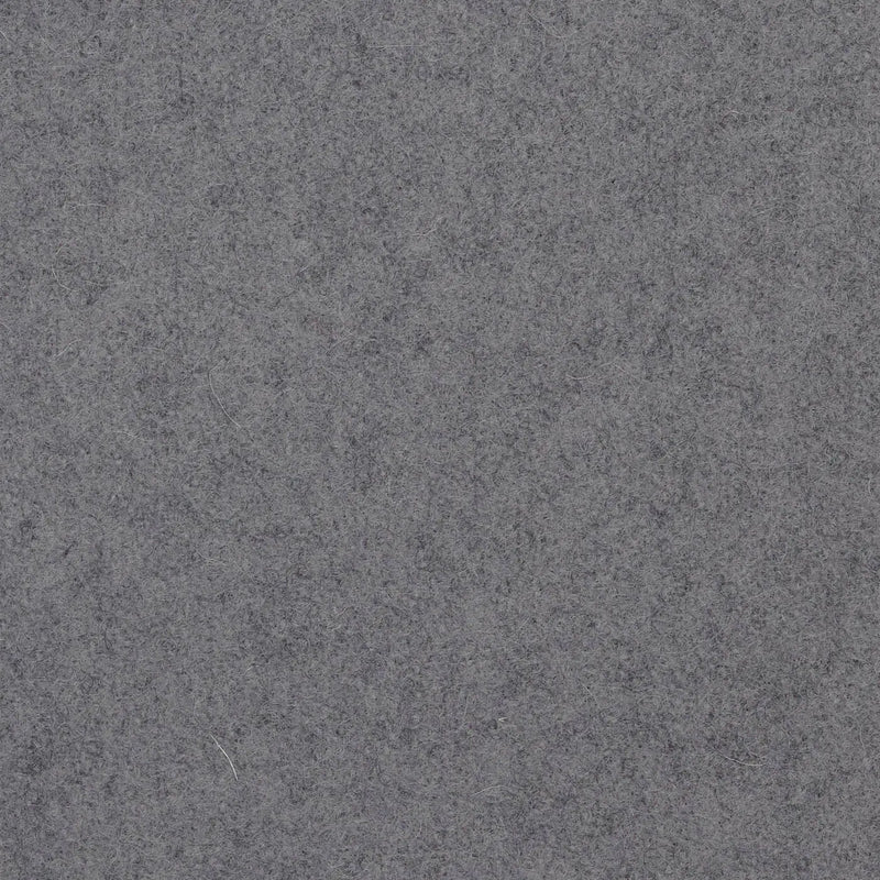 Mole Grey Melton Wool Coating