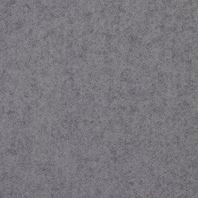 Mouse Grey Melton Wool Coating