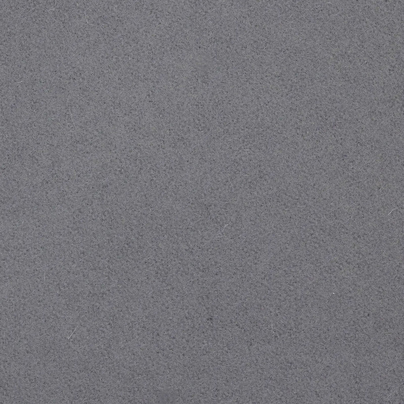 Smoke Grey Melton Wool Coating