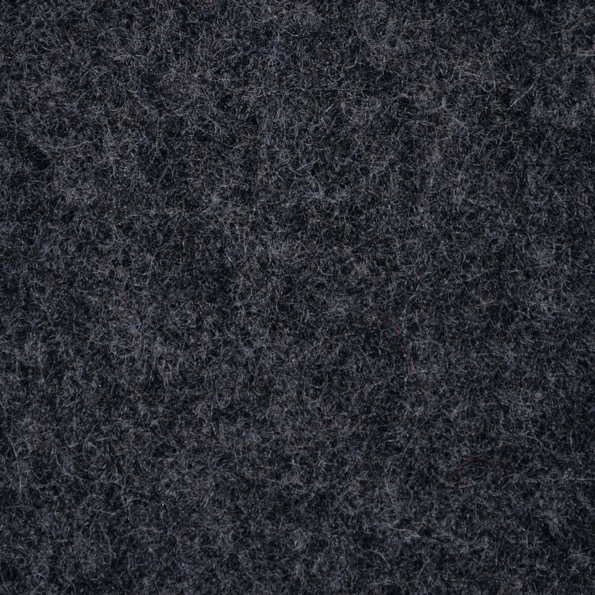 Dark Grey Marl Melton Wool Coating