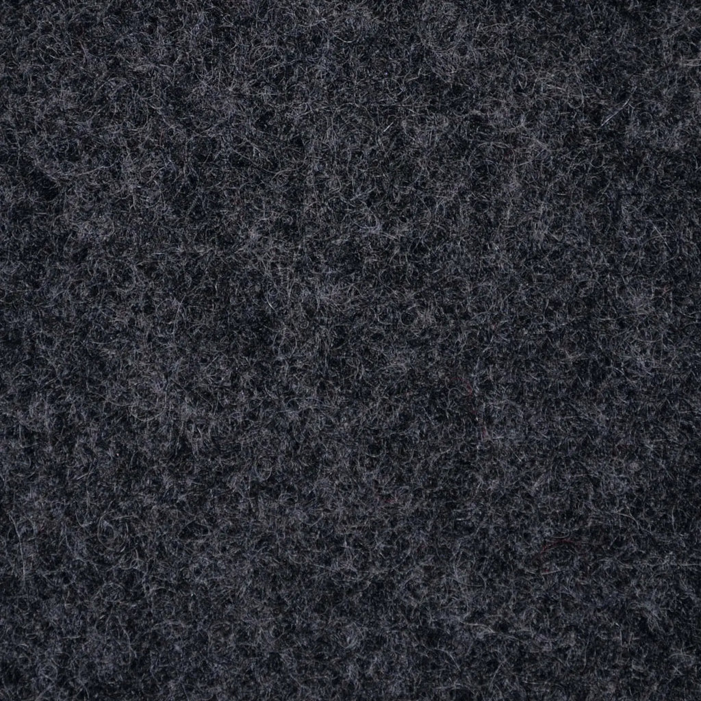 Dark Grey Marl Melton Wool Coating