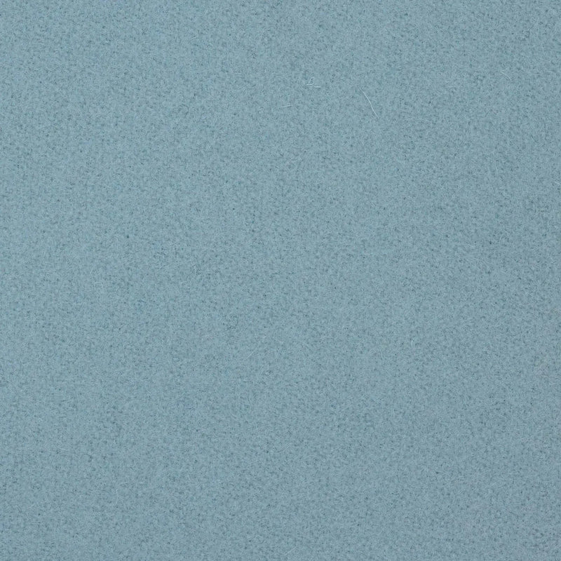 Aqua Blue Melton Wool Coating