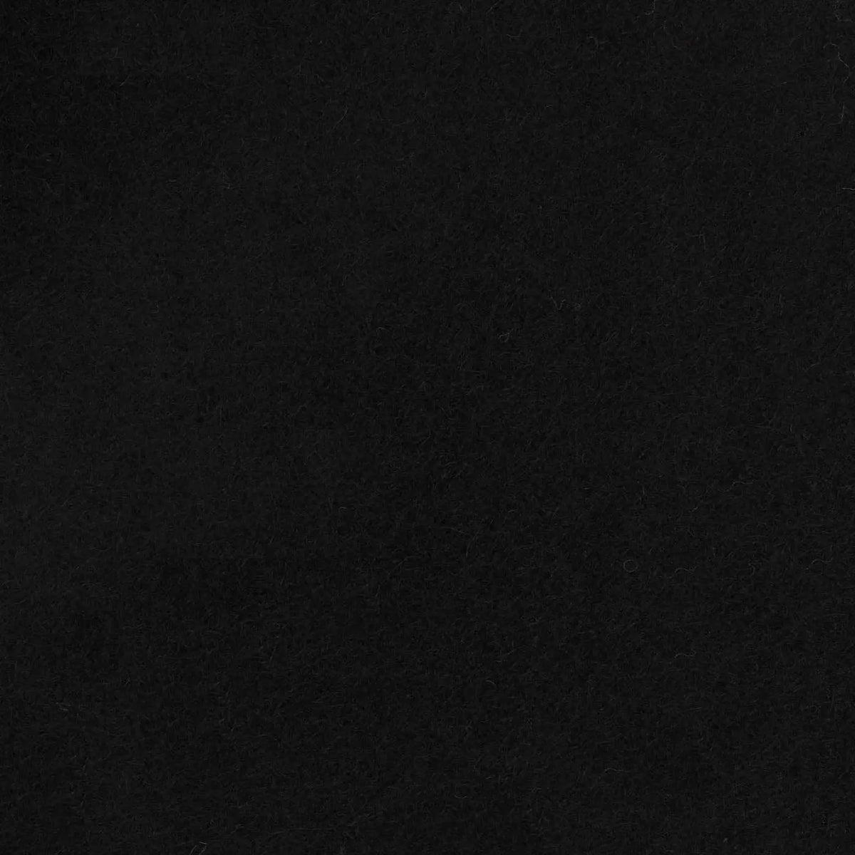 Black Melton Wool Coating