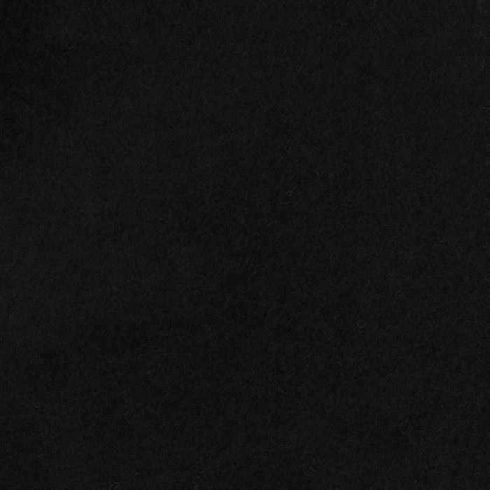 Black Melton Wool Coating