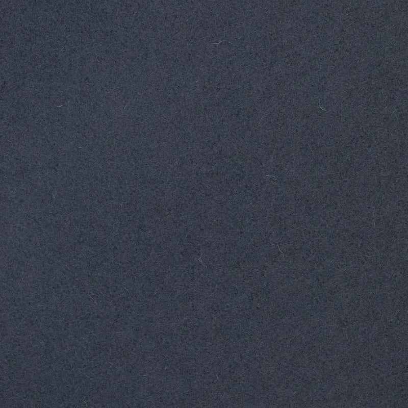Steel Grey Melton Wool Coating