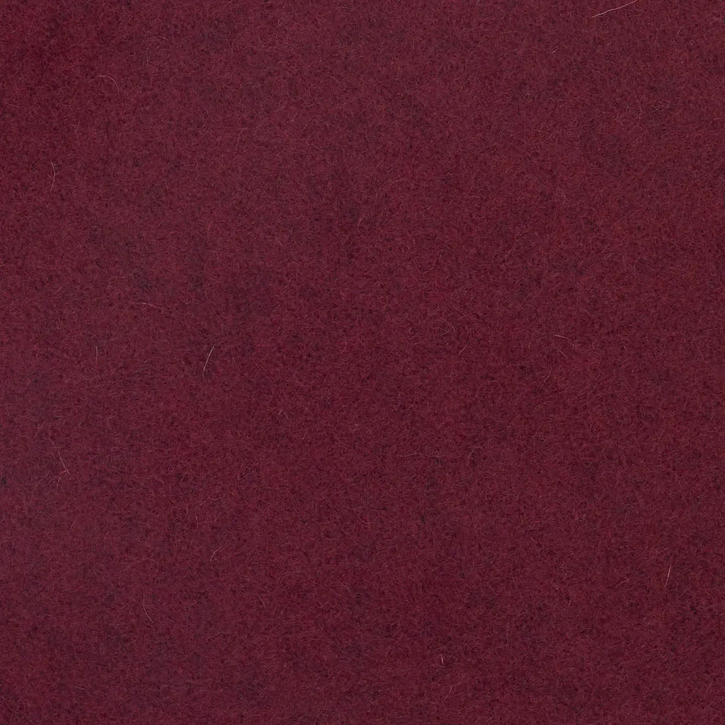 Merlot Melton Wool Coating