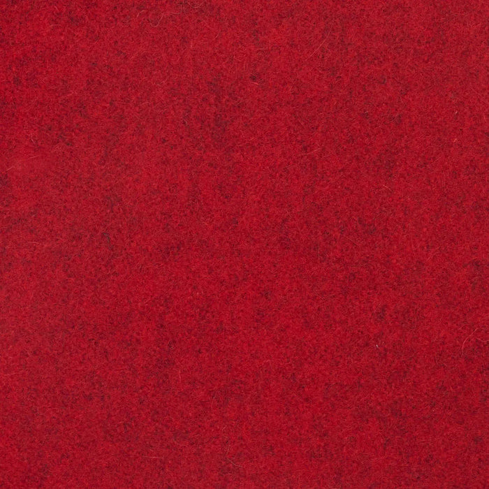 Red Marl Melton Wool Coating