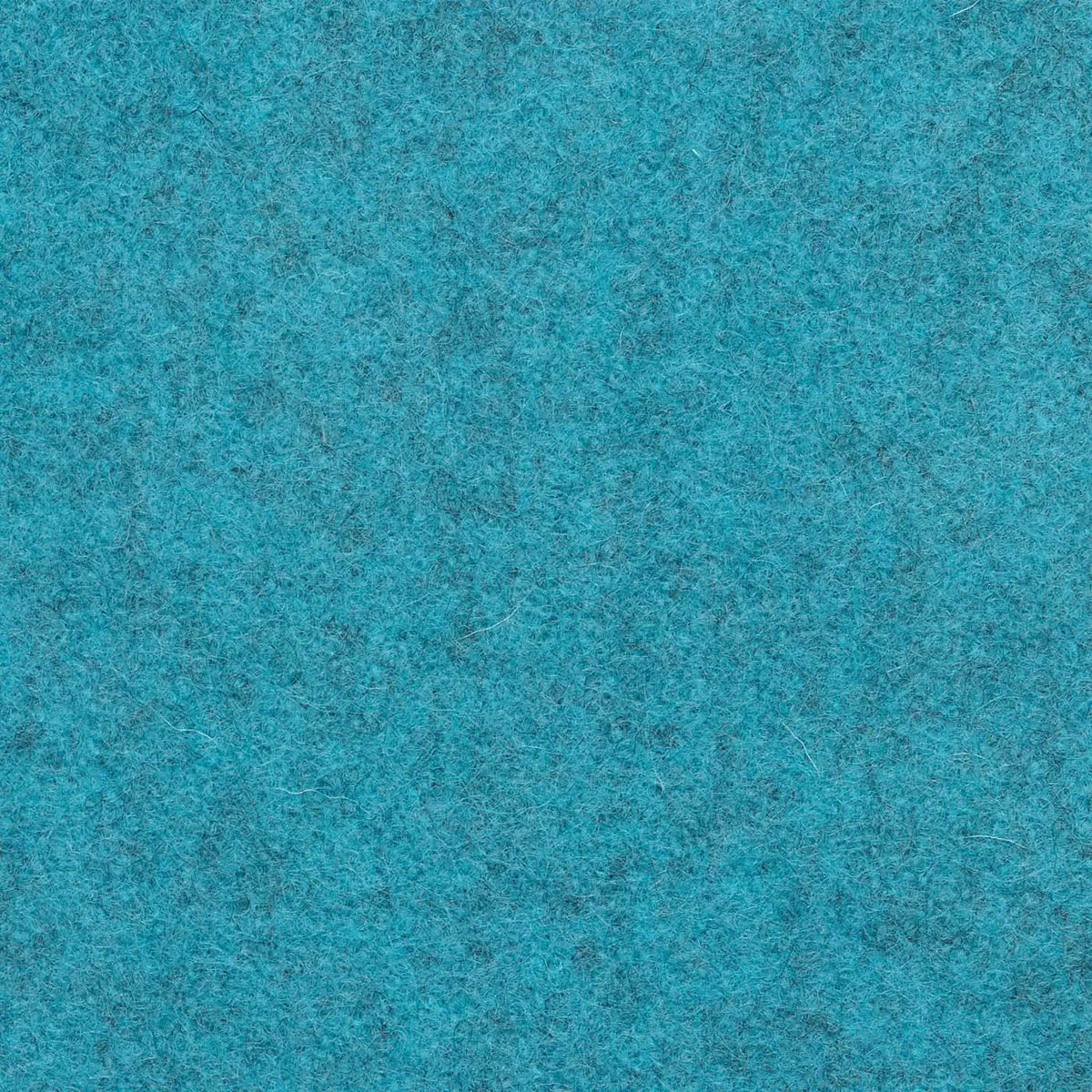 Turquoise Melton Wool Coating