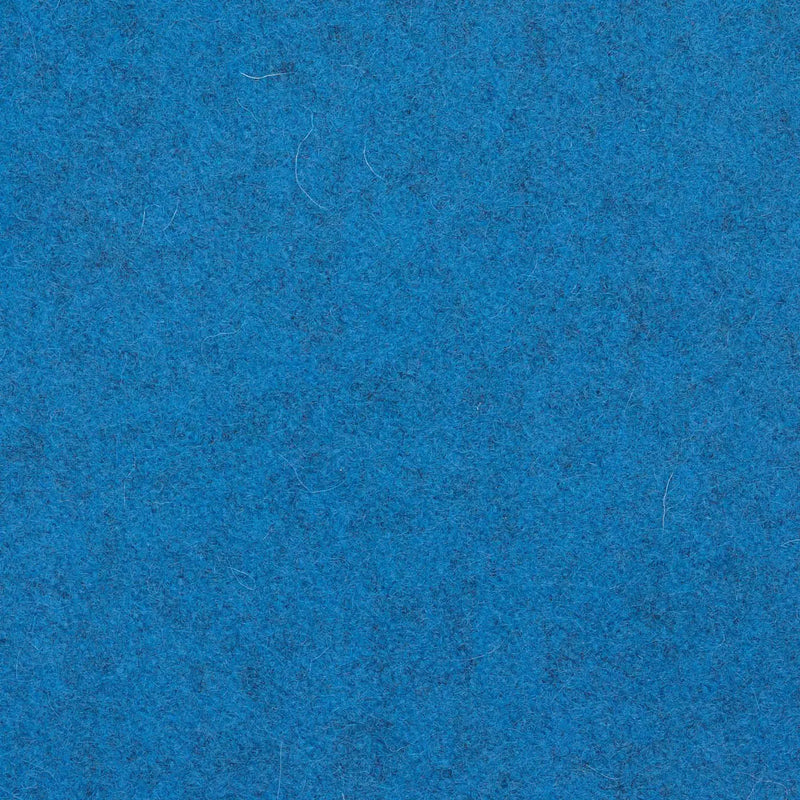 Caribbean Blue Melton Wool Coating