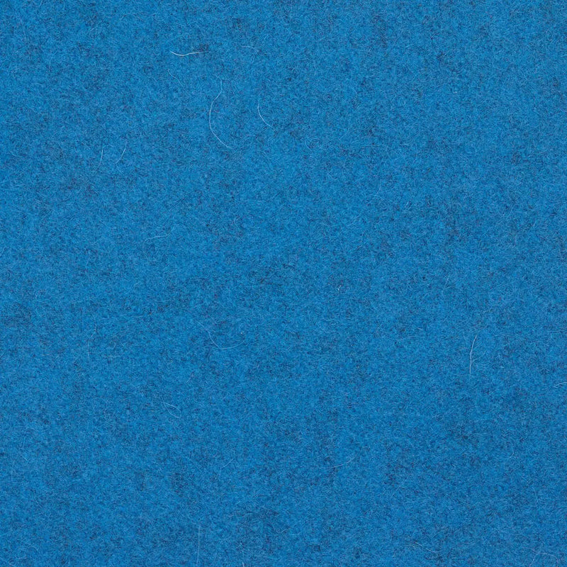 Caribbean Blue Melton Wool Coating