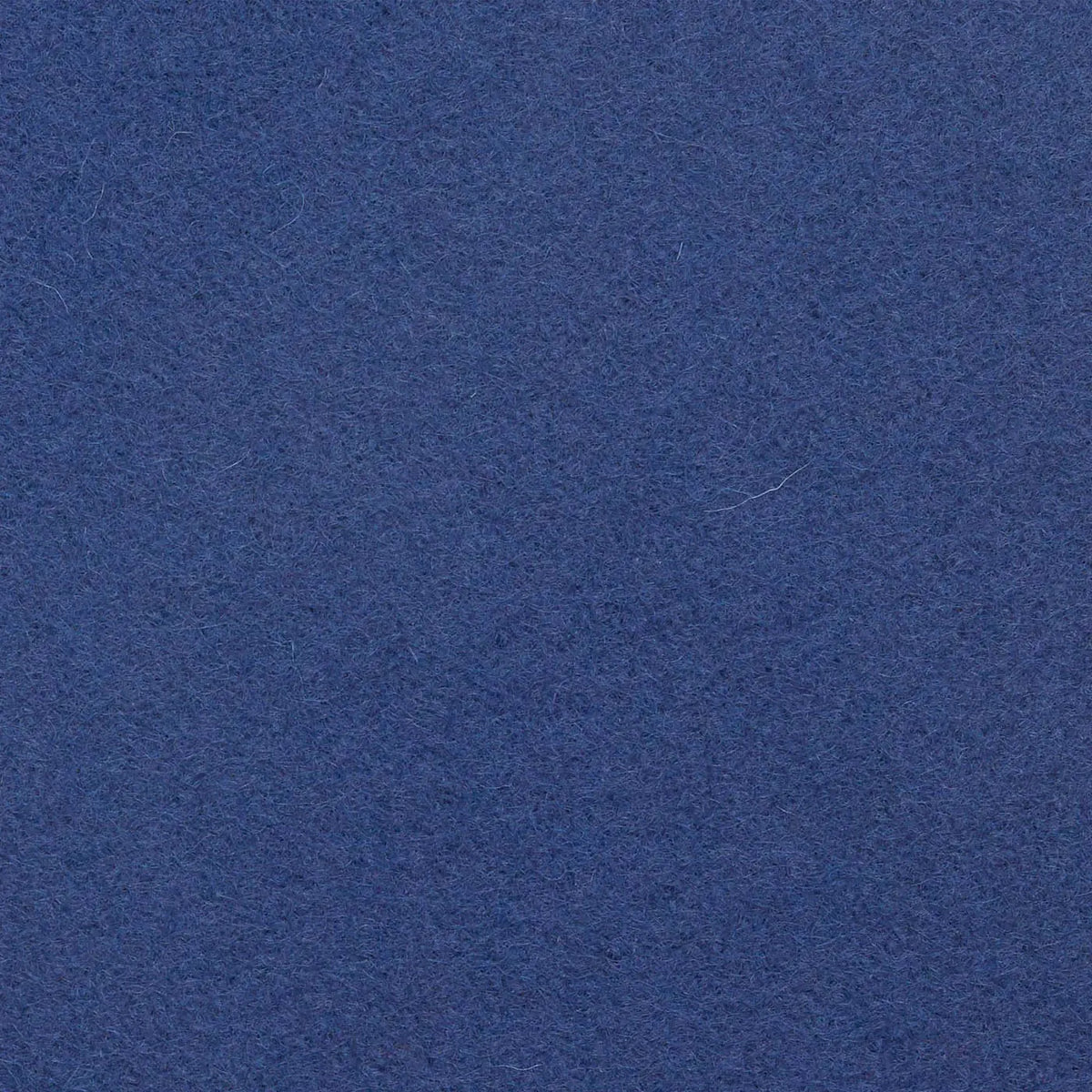 Denim Blue Melton Wool Coating