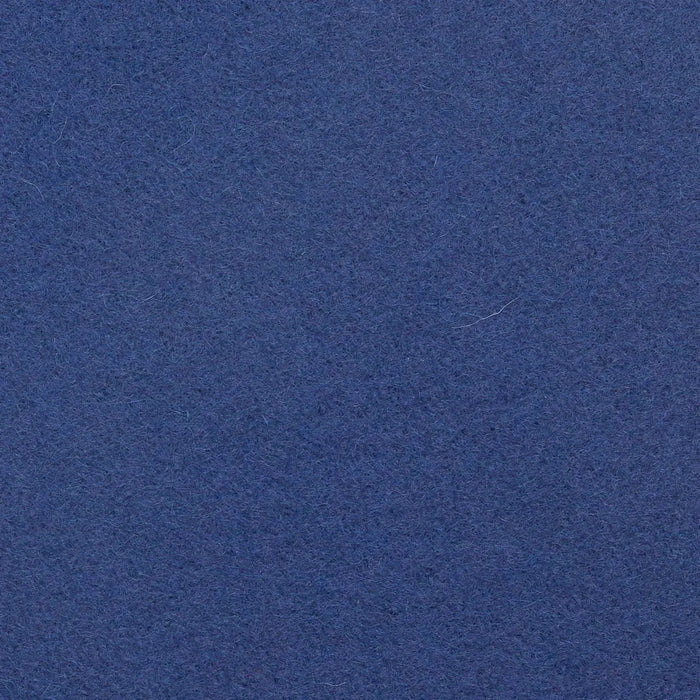 Denim Blue Melton Wool Coating