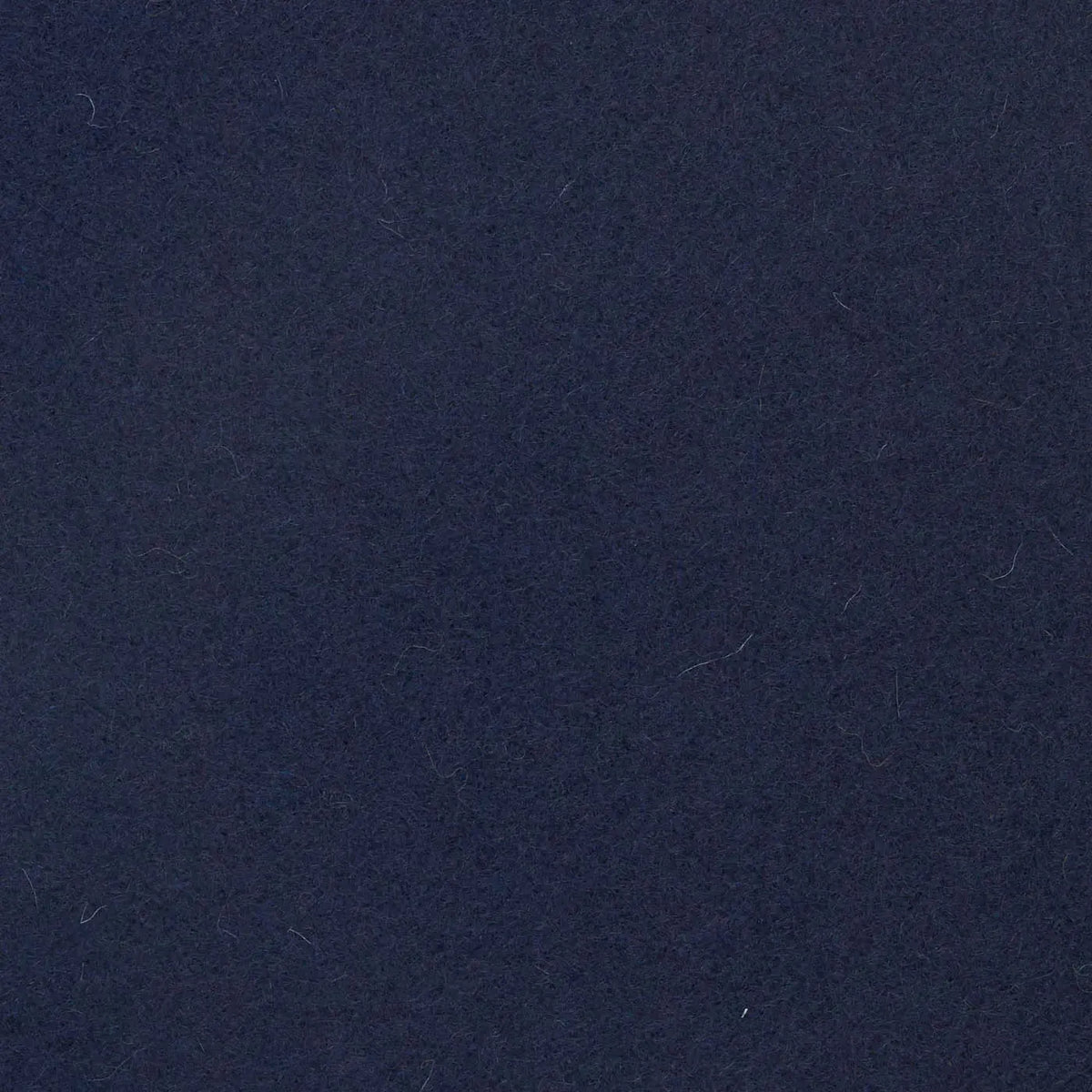 Navy Blue Melton Wool Coating