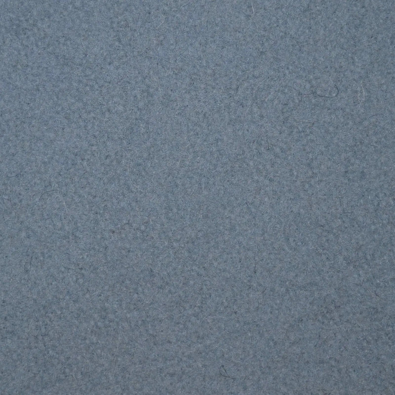 Baby Blue Melton Wool Coating