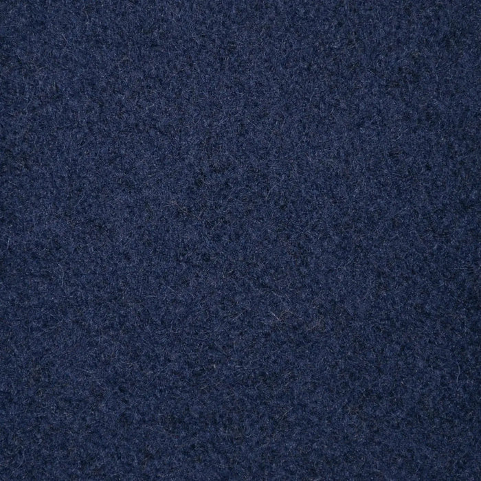 Dark Blue Melton Wool Coating