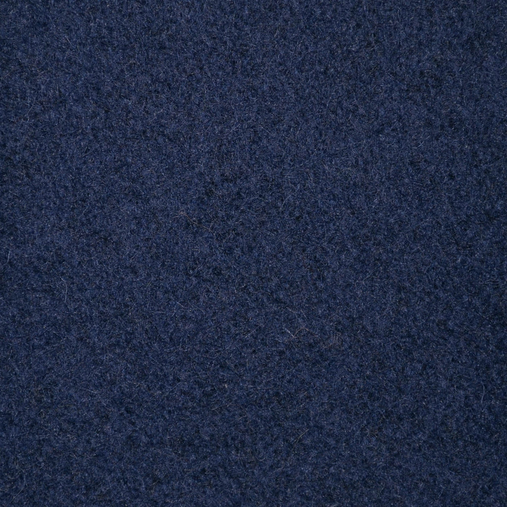 Dark Blue Melton Wool Coating