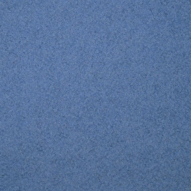 Cornflower Blue Melton Wool Coating