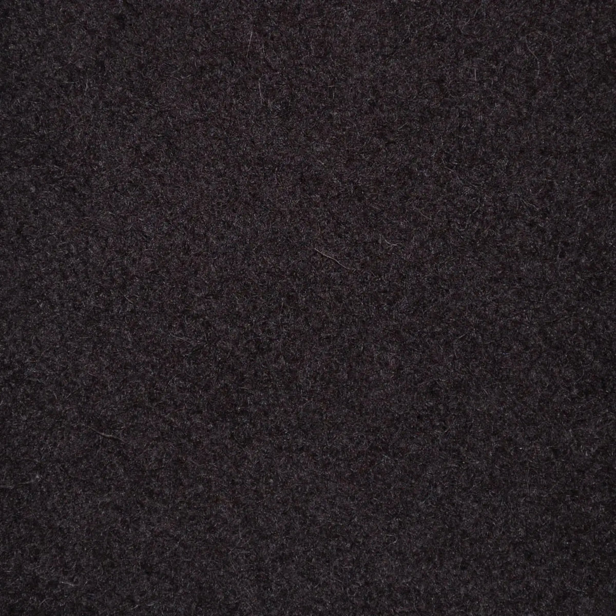 Dark Brown Melton Wool Coating
