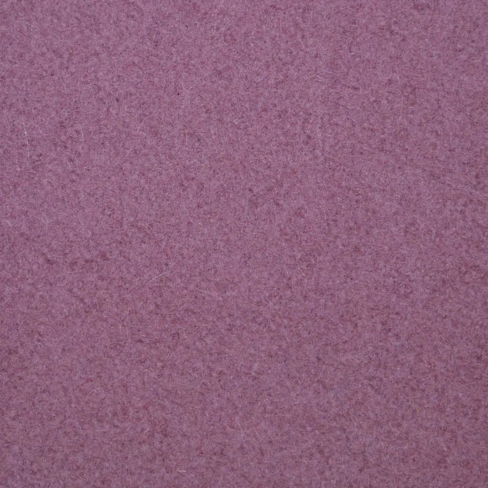 Light Aubergine Melton Wool Coating