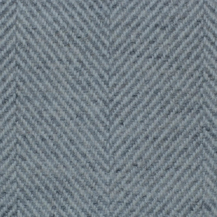 Light Grey Wide Herringbone Lambswool English Tweed