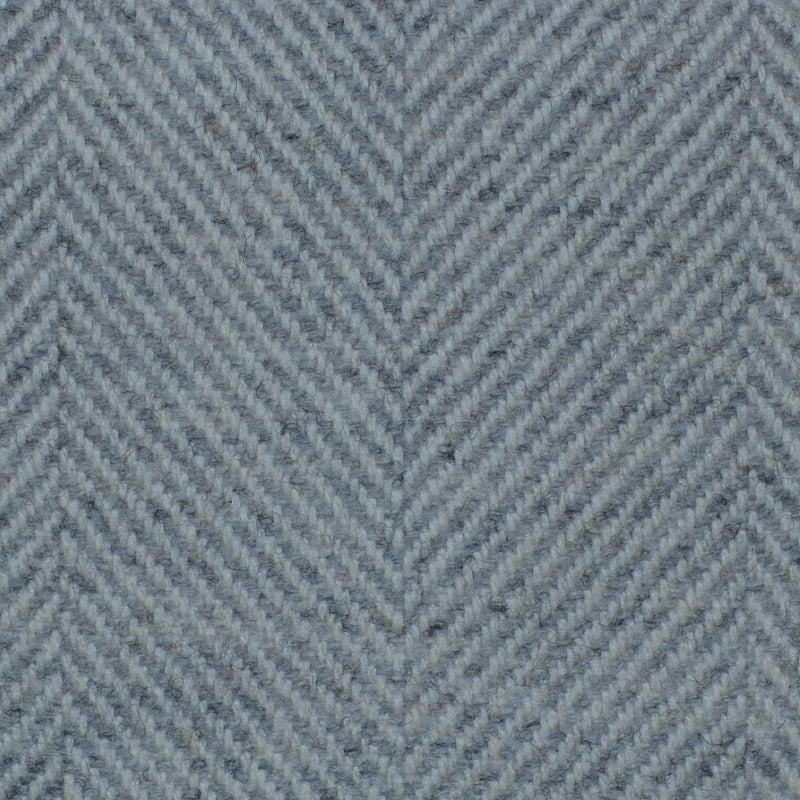 Light Grey Wide Herringbone Lambswool English Tweed