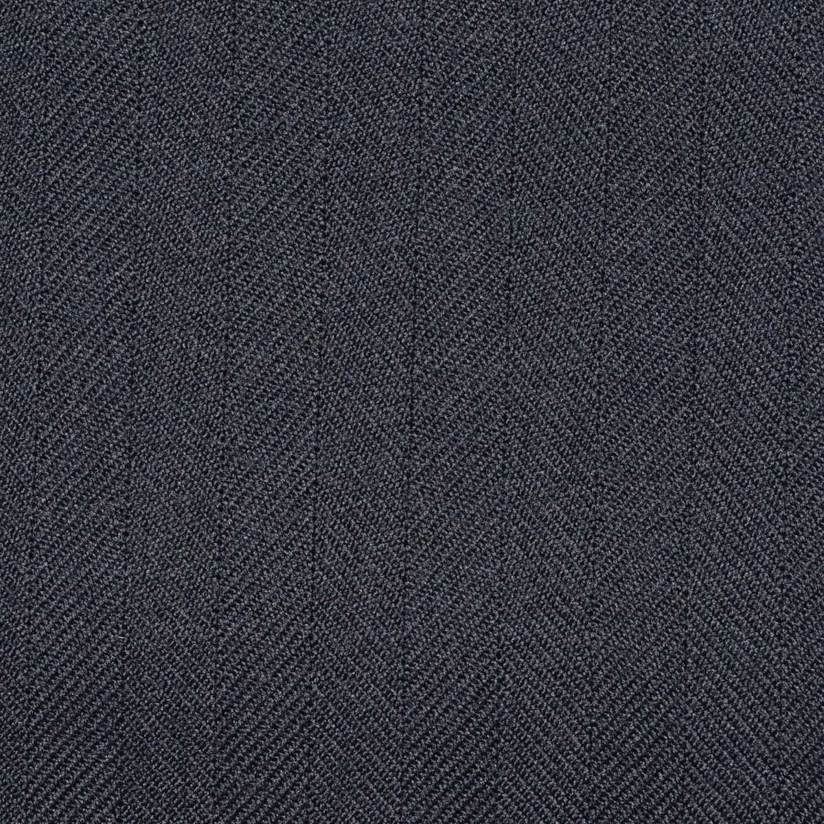 Navy Blue Herringbone Super 100's Suiting