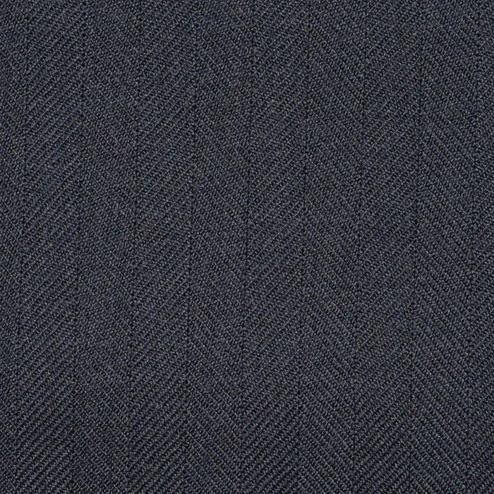 Navy Blue Herringbone Super 100's Suiting