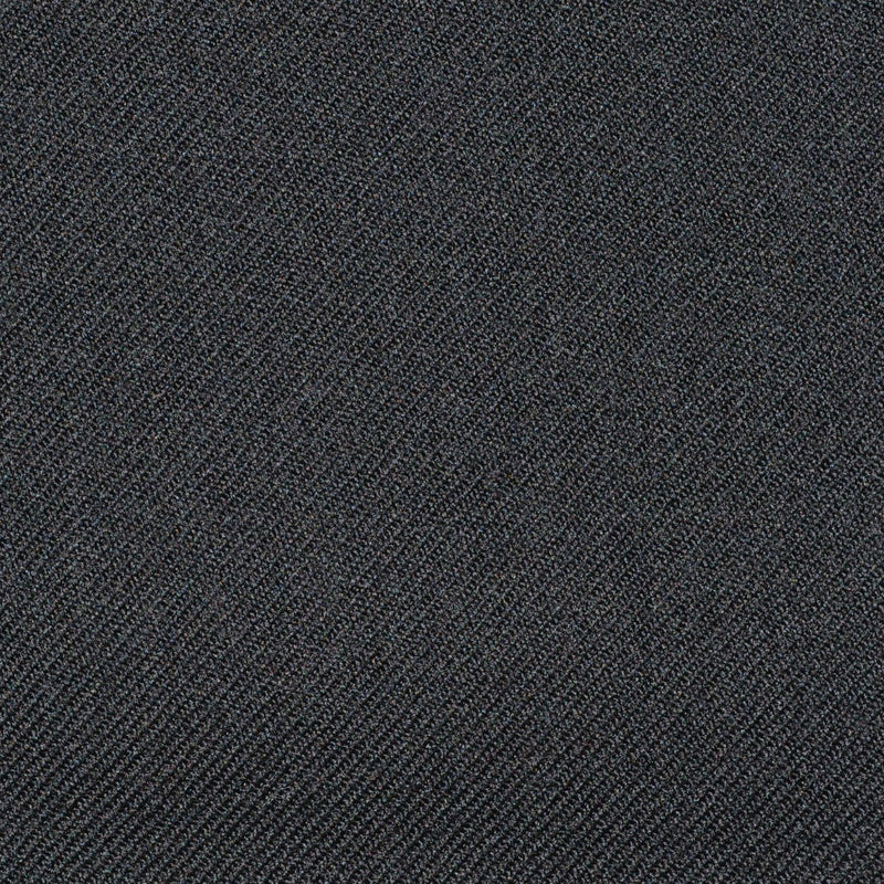 Black Plain Twill Super 100's Suiting