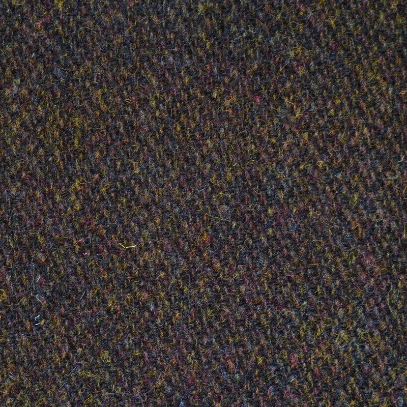 Tan and Dark Brown Melange Harris Tweed