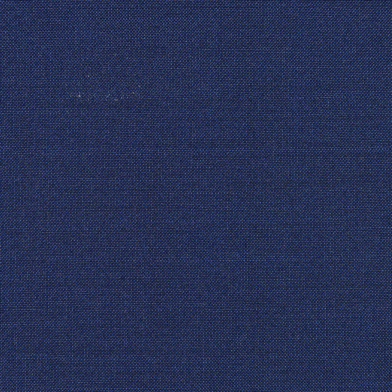 Bright Navy Blue Mohair & Super 110's Italian Wool Suiting