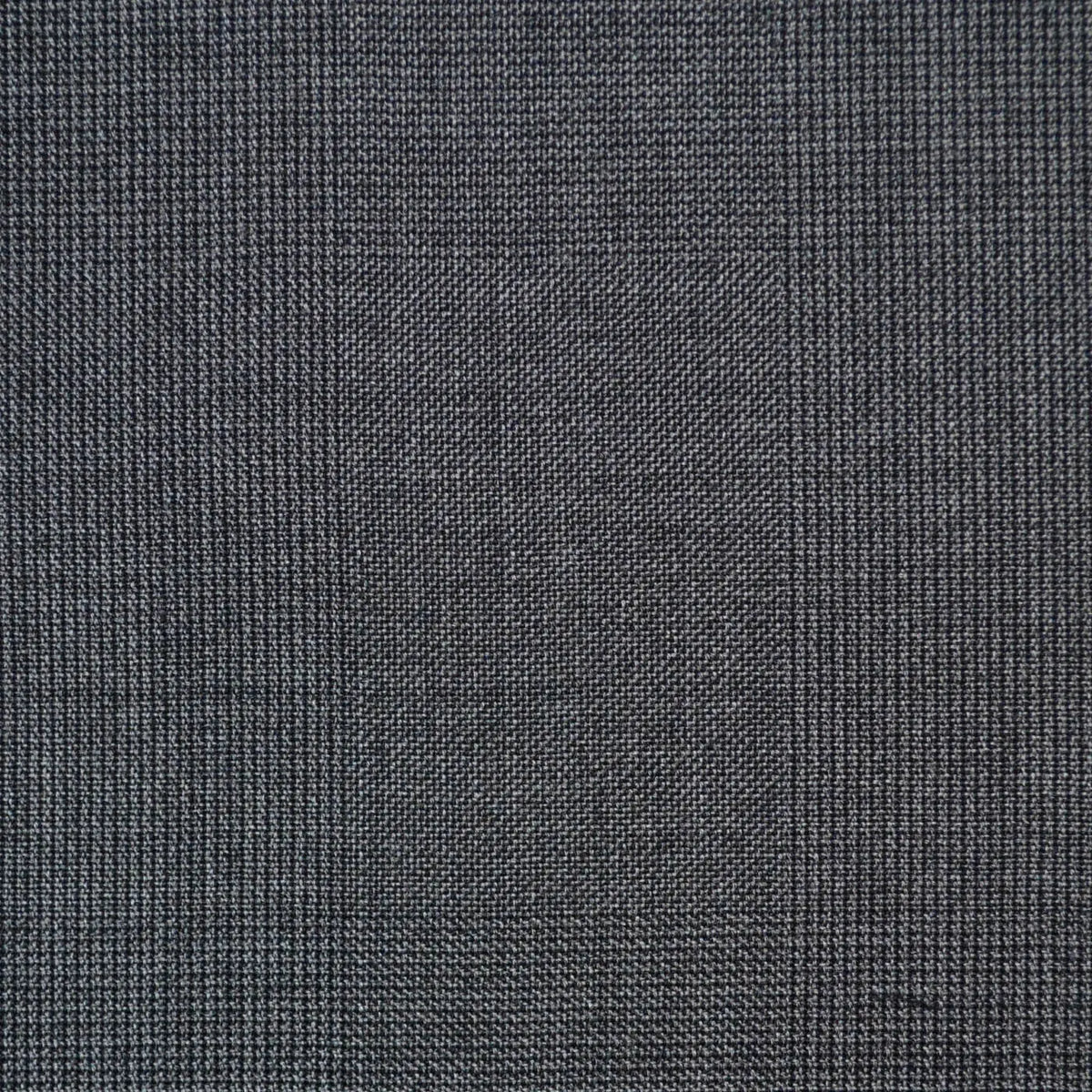 Medium Grey Glen Check Super 110's Italian Wool Suiting