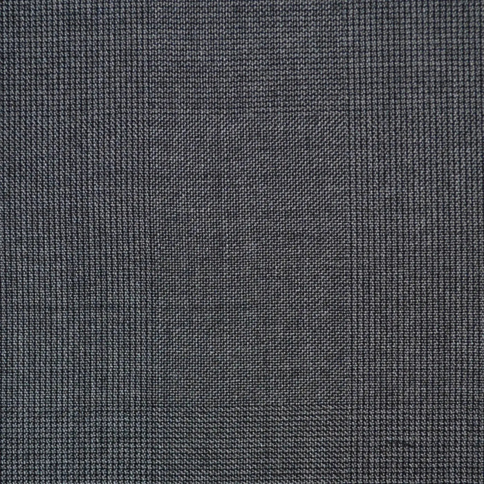 Medium Grey Glen Check Super 110's Italian Wool Suiting