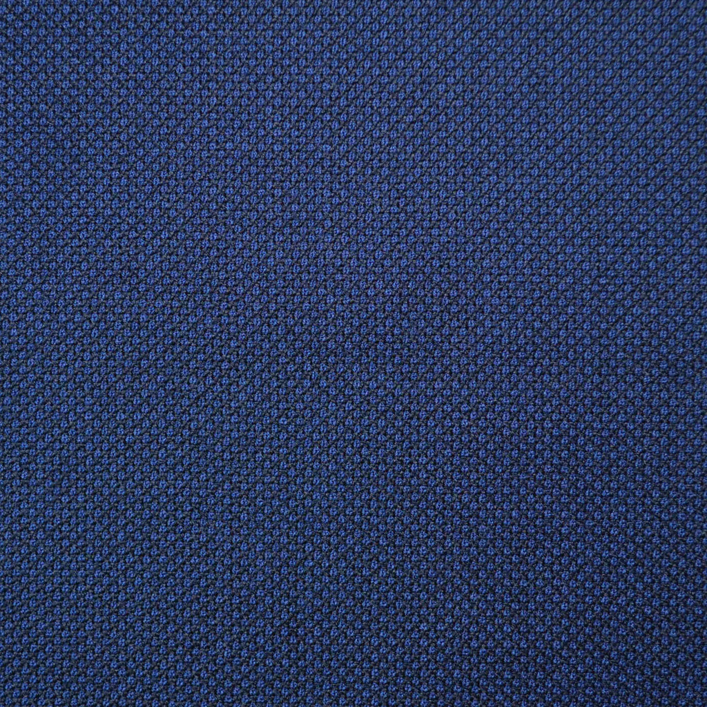 Navy Blue Birdseye Super 110's Italian Wool Suiting