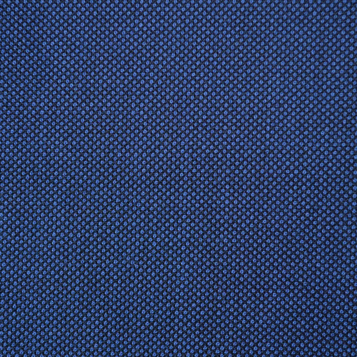 Bright Navy Blue Birdseye Super 110's Italian Wool Suiting
