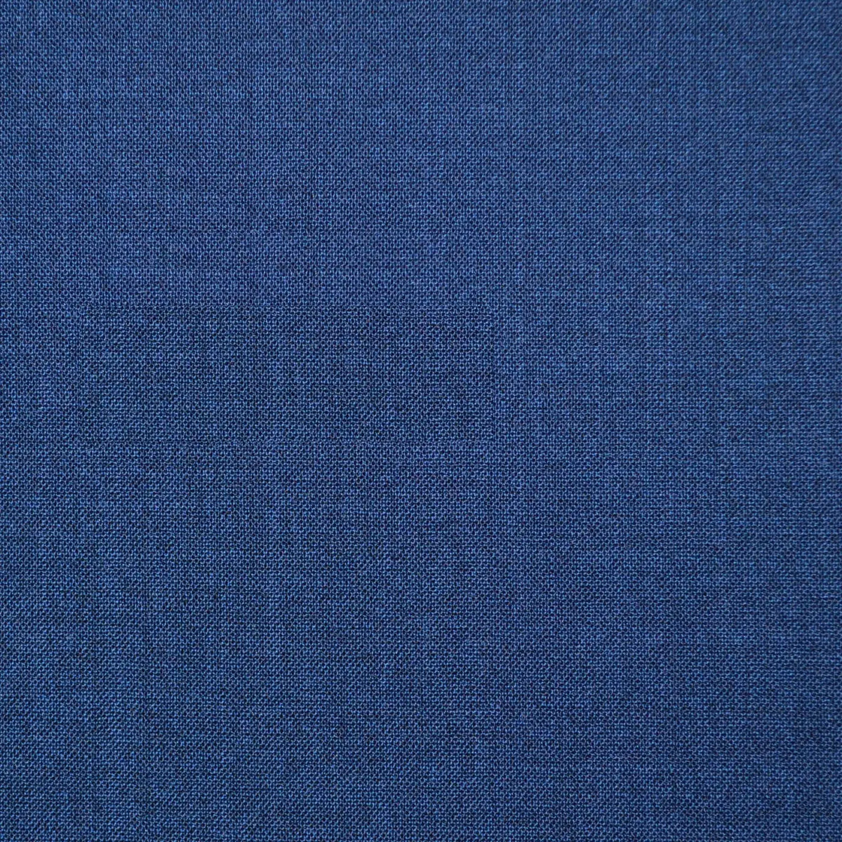 Medium Blue with Muted Check Super 110's Italian Wool Suiting